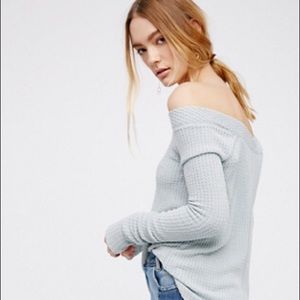 Free People - Thermal Off shoulder Tunic - Large